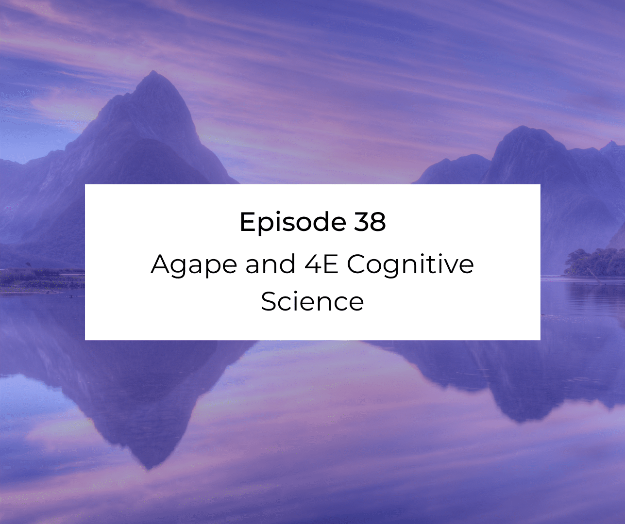 Episode 38: Awakening from the Meaning Crisis - Agape and 4E Cognitive Science