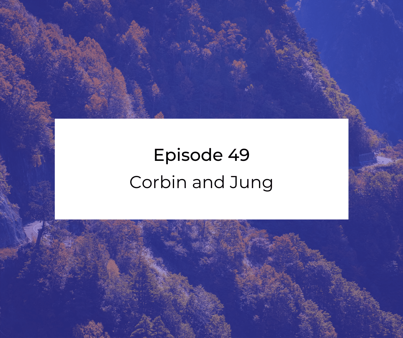 Episode 49: Awakening from the Meaning Crisis - Corbin and Jung